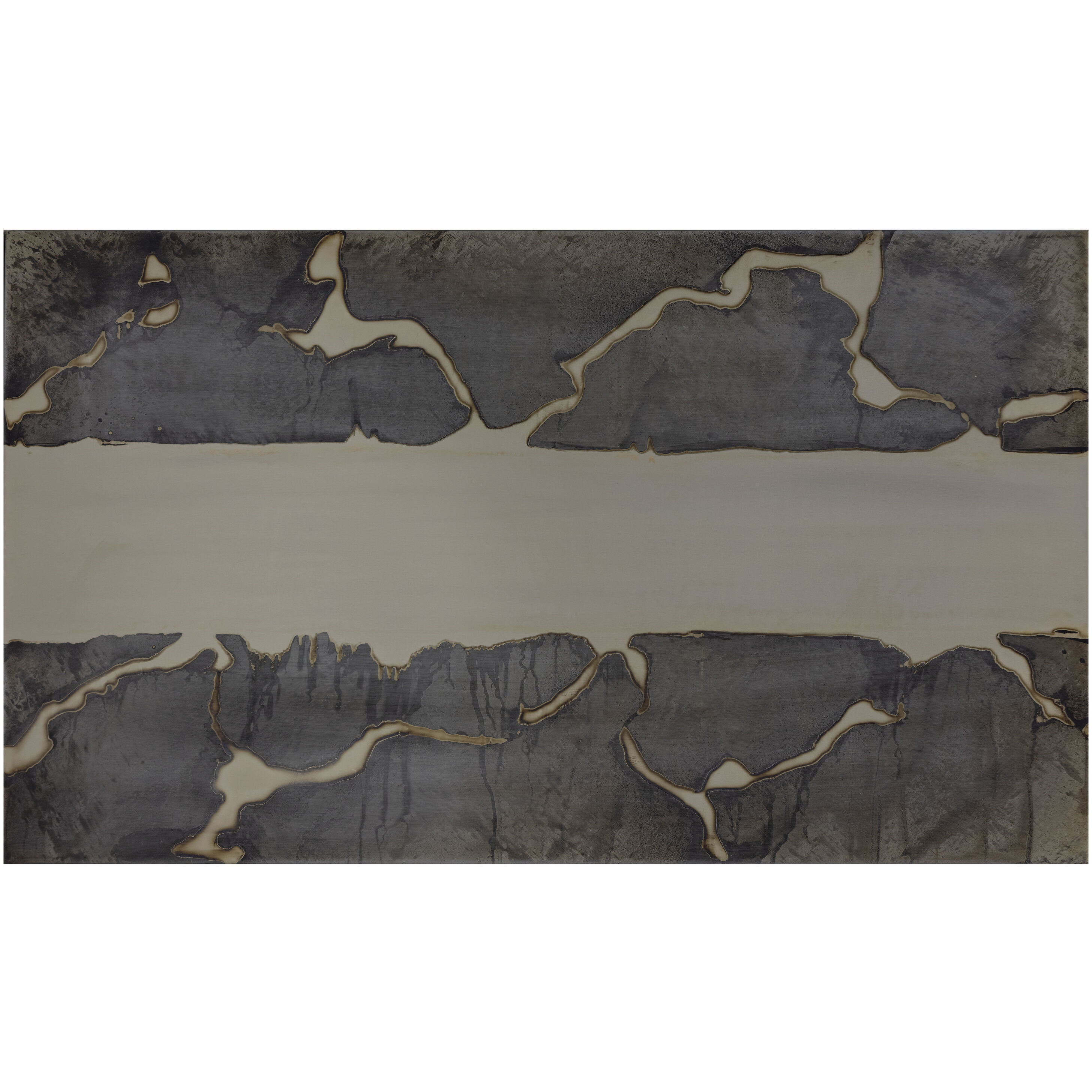 Toreno 48 X 28 inch Antique Brass Coffee Table